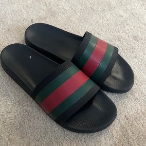 Gucci Slides- rubber sandals for men. Size 44/11